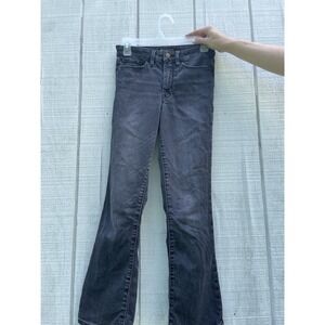 Athleta Black Jeans Sz‎ 0 Bootcut Sculptek Grunge Y2K Look